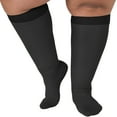 thumbnail image 1 of 6XL Womens Compression Stockings 15-20mmHg by Absolute Support - Black, 6X-Large, 1 of 10