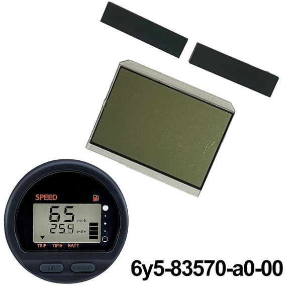 6Y5-83570-A0-00 Speedometer Gauge Unit Glass LCD Display Screen For Outboard