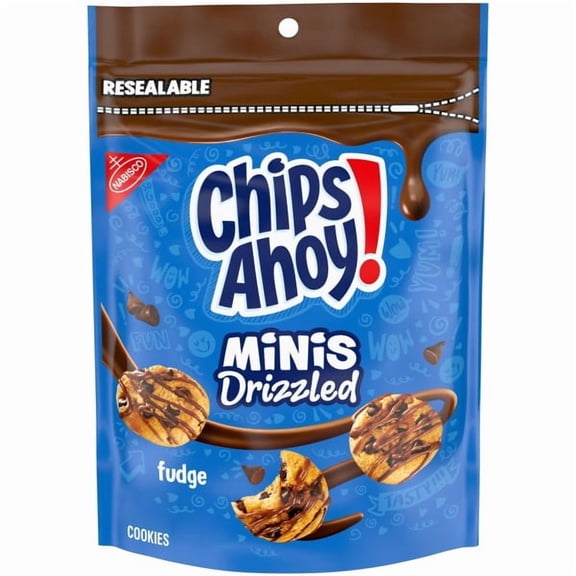 6Z CHIPS AHOY! FUDGE DRIZZLED MINIS 6