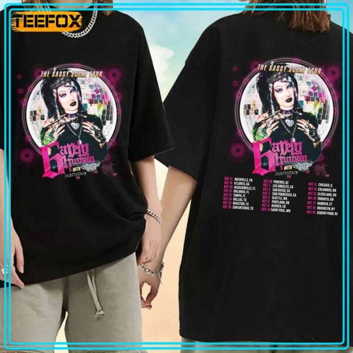 6arelyhuman The Sassy Scene Tour 2025 TShirt