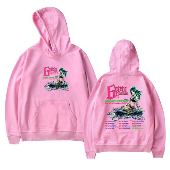 6arelyhuman The Sassy Scene Tour 2025 Hoodies Women Men Casual Long Sleeve Sweatshirt Fashion Clothes