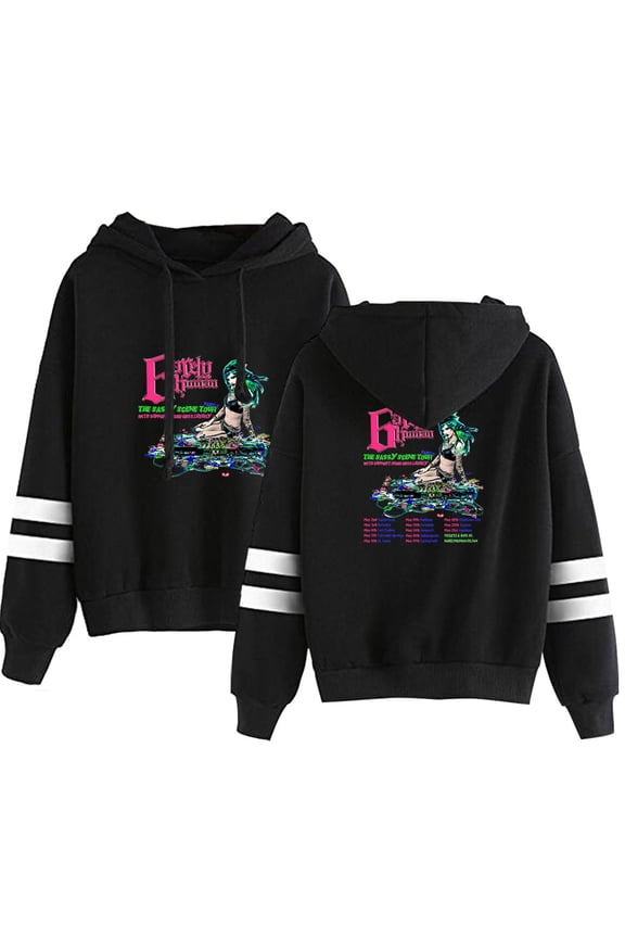 6arelyhuman The Sassy Scene Tour Sweatshirt Merch For Men/Women Long Sleeve Hooded Pullover Streetwear