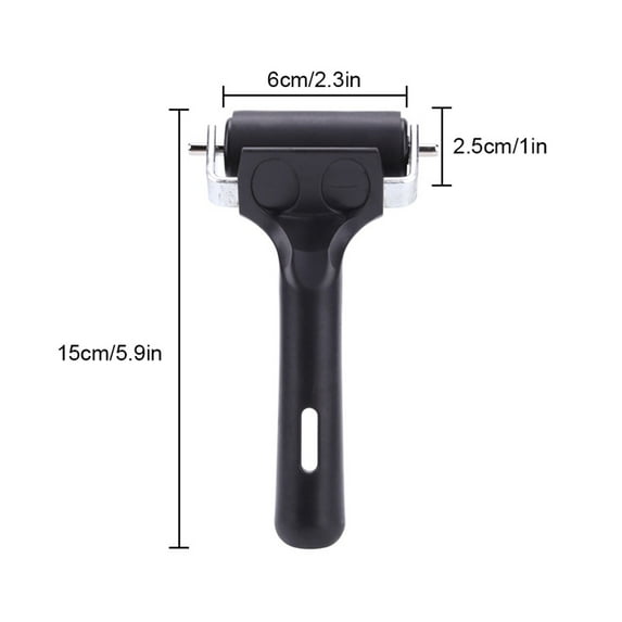 6cm/10cm/15cm Professional Rubber Roller Brayer Ink Painting Printmaking Roller Art Stamping Hand Tool Paint Rollers (6cm)