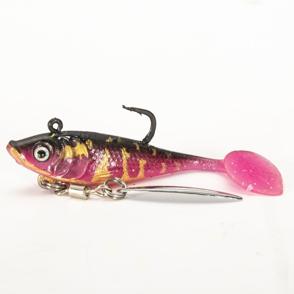 6cm/8G Sinking Lead Lures Soft Bait Fishing Tackle Crankbaits
