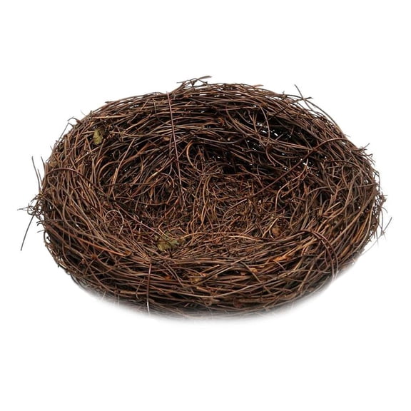 6cm Grass Nest Handmade Vine Nature for Candies Eggs