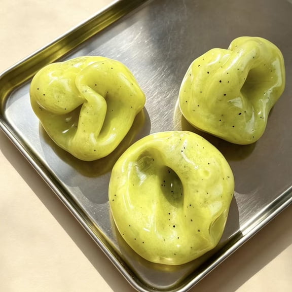 6cm Simulation Potato Mud Slime Ball, Soft Squeezable Shaping Stress Relief for Creative DIY