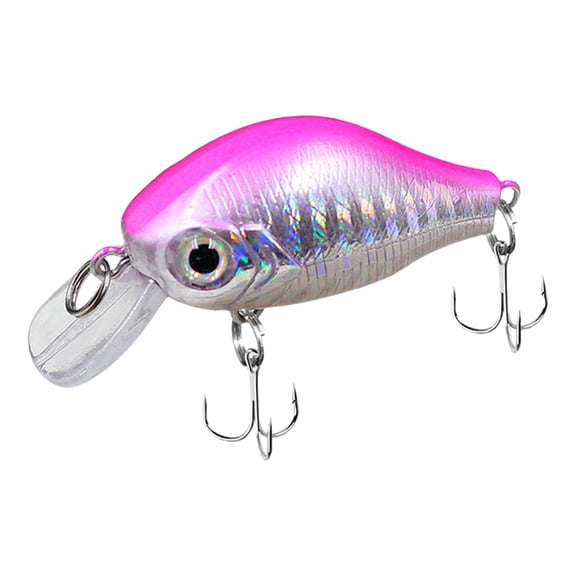 6cm Small Crankbaits with Hook for Trout Fishing Artificial Minnow Fishing Lures Swimbait Crankbait for Fishing