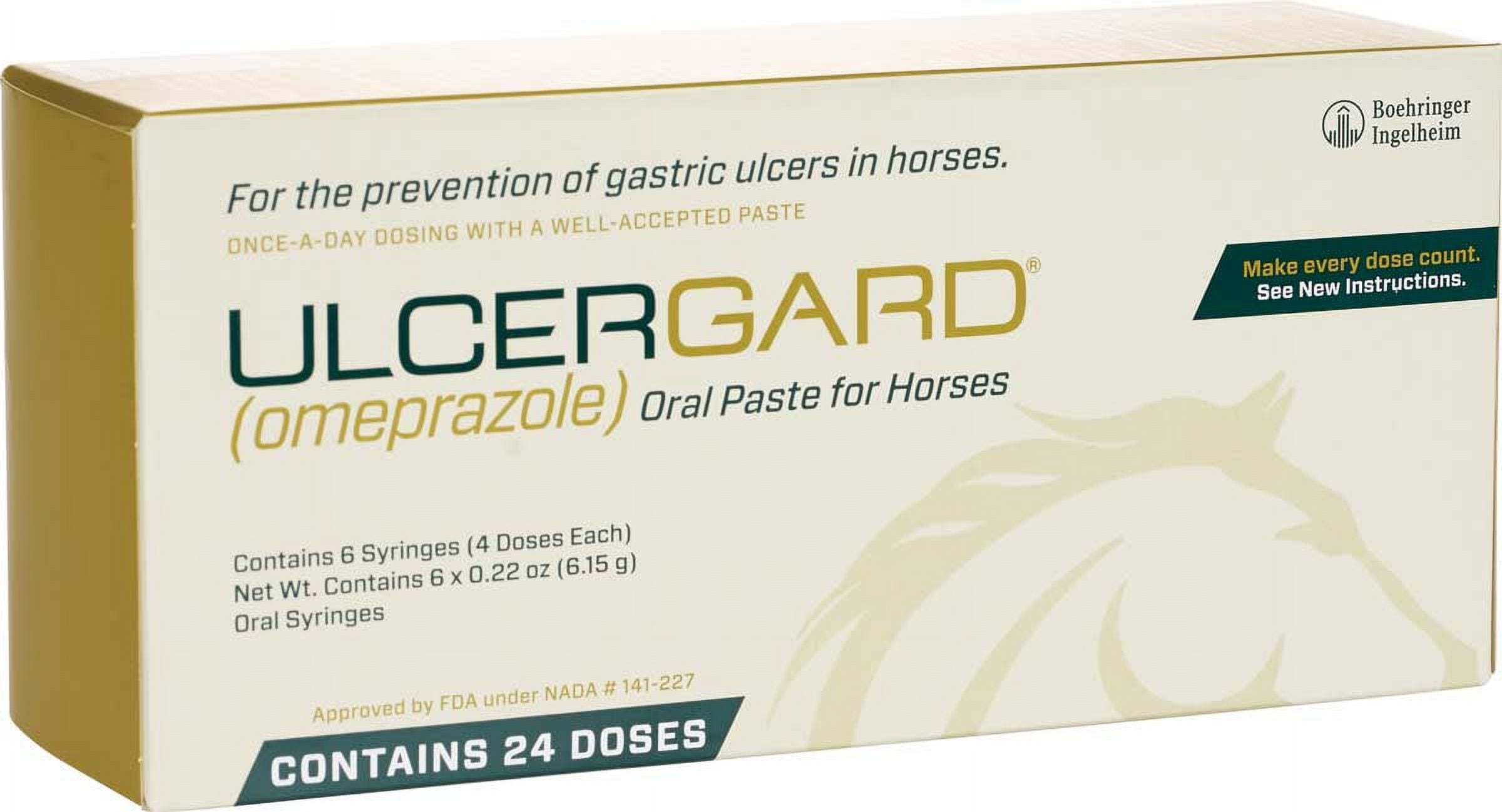 6ct(24doses) Prevention of Gastric Ulcers in Horses prevent equine