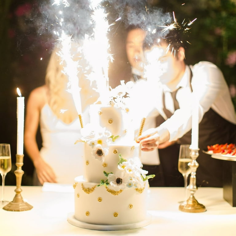 Sparkler candles for on sale cakes