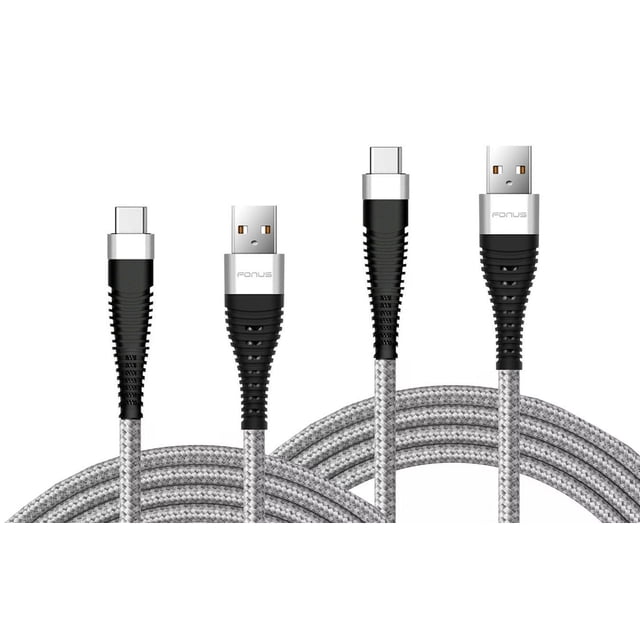 6ft and 10ft Long USB-C Cables for Samsung Galaxy Tab A7/A8/A9/A9 Plus ...