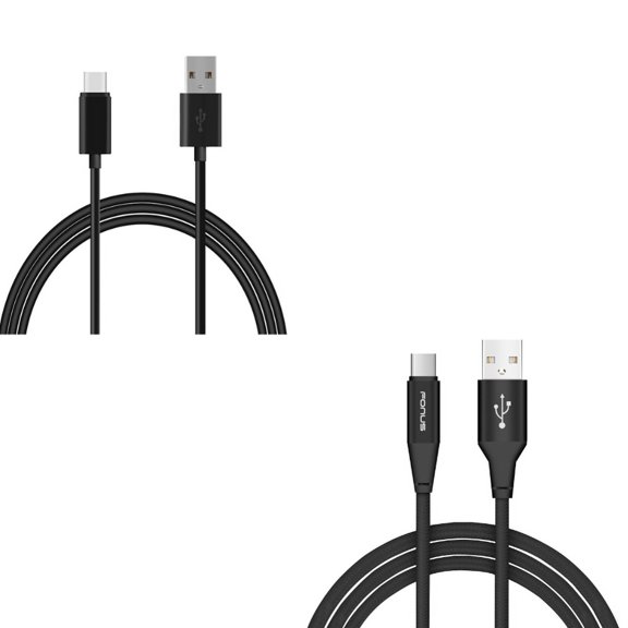 6ft and 10ft USB Cable Charger Power Cord Type-C Wires X3M for LG V50 ThinQ 5G, V40 ThinQ, V35 ThinQ, Q7 Plus, Google Nexus 5X, G8 ThinQ, G7 ThinQ, G Pad X II 10.1, Stylo 4 Plus