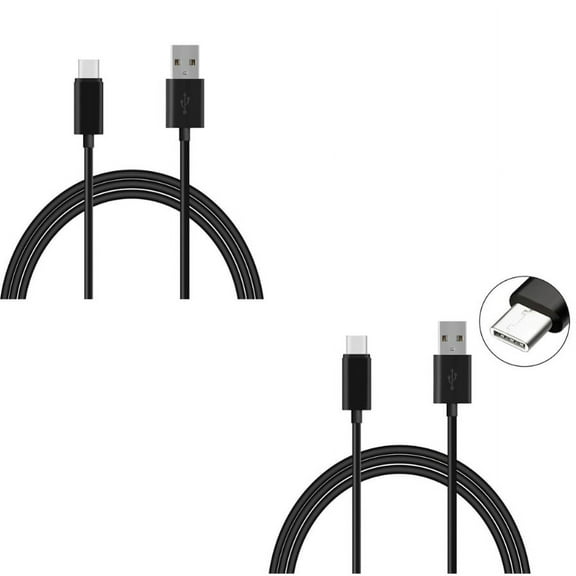6ft and 10ft USB Cable Charger Power Cord Type-C Wires X3Q for Samsung Galaxy S10e S10 Plus S8 active 5G Note 9 8 A9 A50 - Sonim XP3 - Sony Xperia XZs XZ3 XZ1 XA1 L1 - Xiaomi Mi Mix 2 9