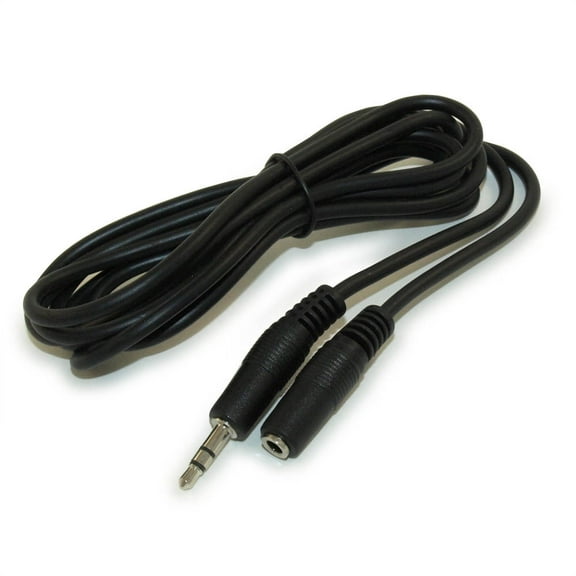 6ft 3.5mm Mini-Stereo TRS Male to Female Audio Extension Cable