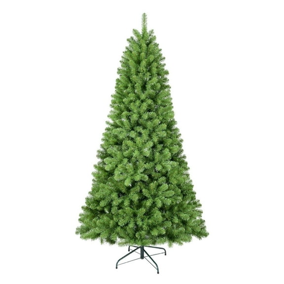6ft Artificial Christmas Tree, Premium Unlit Hinged Fake Xmas Tree with 760 Branch Tips, for Home, Office