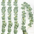 thumbnail image 1 of 6ft Artificial Eucalyptus Garland,Faux Silk Eucalyptus Leaves Hanging Vines Garland Greenery Decor for Party,Home,Wedding Backdrop Arch,Wall,Office (Green,4pcs), 1 of 10