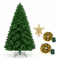 6ft Artificial Holidaymas Tree W/ 1005 Branch Tipstop Star 200 Led ...