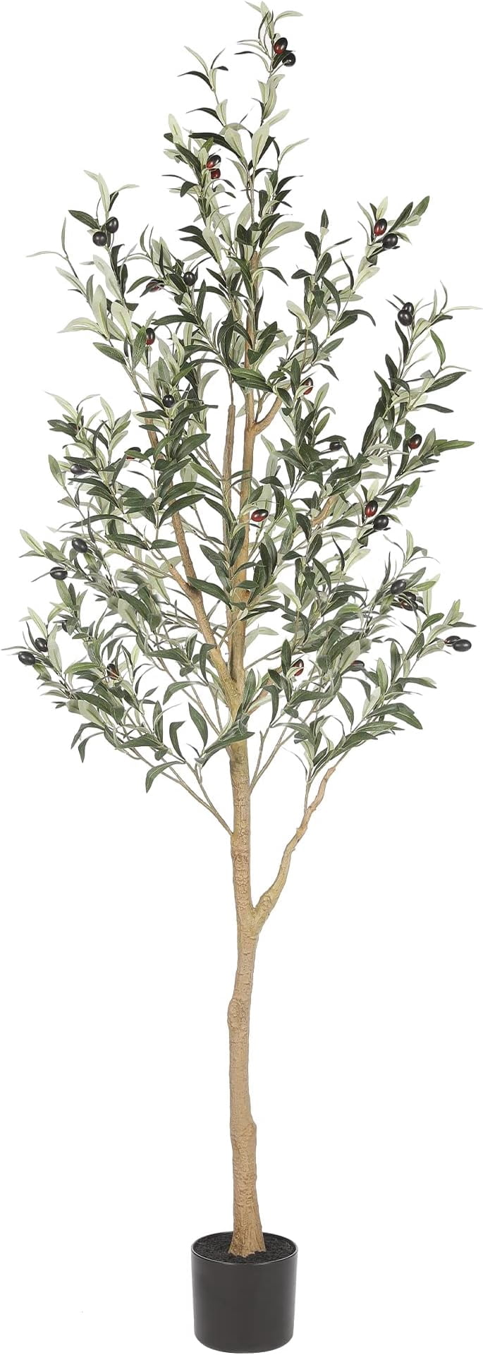 6ft Artificial Olive Tree, Tall Faux Olive Tree , Potted Olive Silk ...