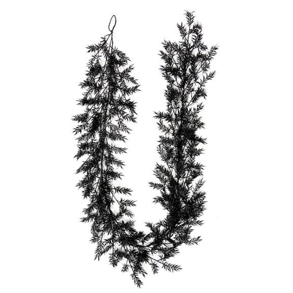 6ft. Black Cedar Pine Garland by Ashland