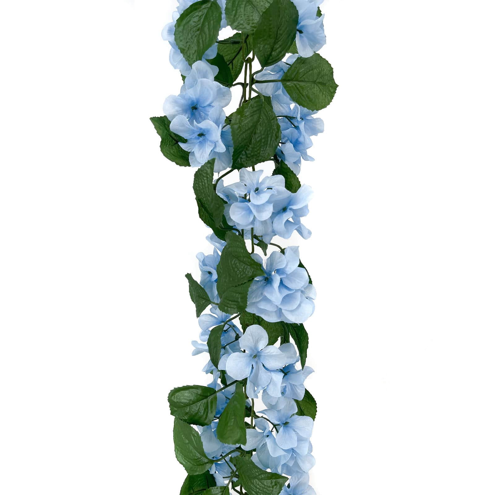 専用です　潮風のガーランド　Summer blue Garland Ashland, 6ft. Blue Hydrangea Chain Garland, Faux Hanging Vine