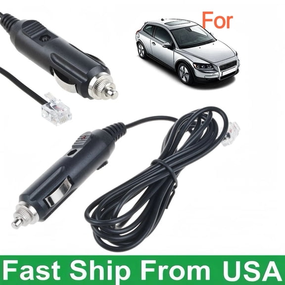6ft Car Auto Power Cord Compatible with Beltronics Vector 955 940 995 965 Pro 500 Sti Magnum