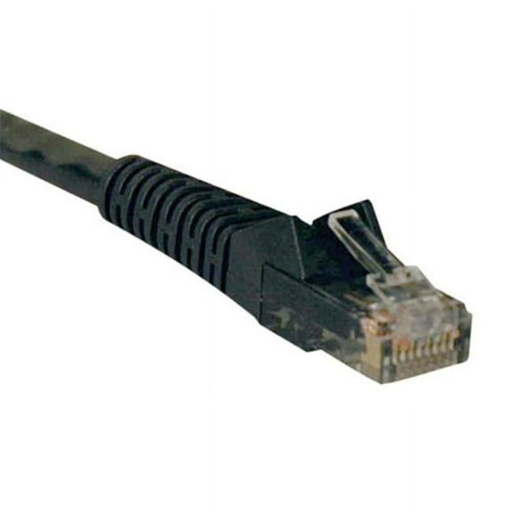 6ft Cat6 Gigabit Snagless Molded Patch Cable Black 6