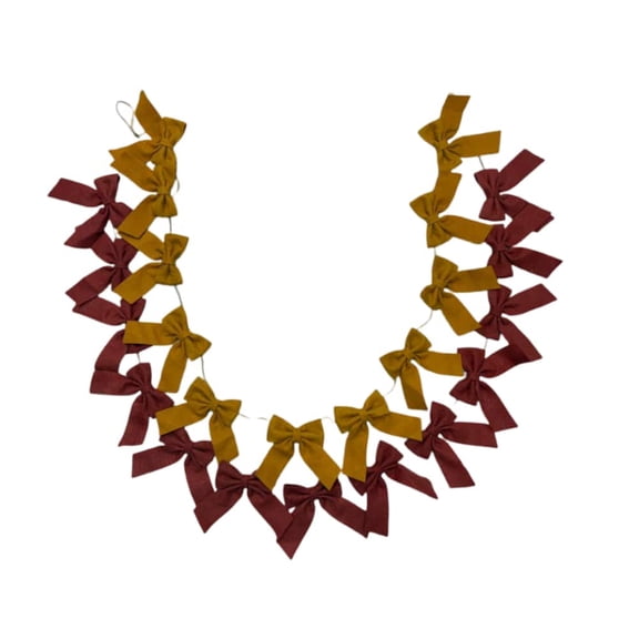 6ft. Double Layer Bow Garland by Ashland®