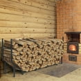 thumbnail image 1 of 6ft Heavy Duty Firewood Rack, Adjustable Metal Log Holder for Indoor & Outdoor, Fireplace Wood Storage Stand with Elevated Base to Keep Wood Dry, 1 of 6