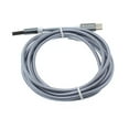 thumbnail image 1 of 6ft Long Gray Braided Type-C Cable Rapid Charge USB Wire Sync G8M for Samsung Galaxy Tab S3 9.7 S9+ S9, S8+ S8, active S10e S10+ S10 5G Note9 Note8 A9 - Sonim XP3 - Sony Xperia XZs XZ3 XZ1 XA1, 1 of 6