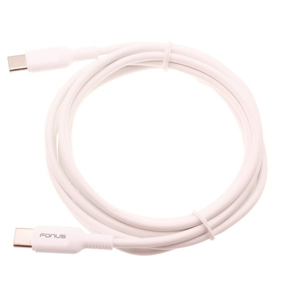 6ft Long Type-C Cable for OnePlus Nord N100 - PD Fast Charger Cord Power Wire Sync (USB-C to USB-C) Chord for OnePlus Nord N100