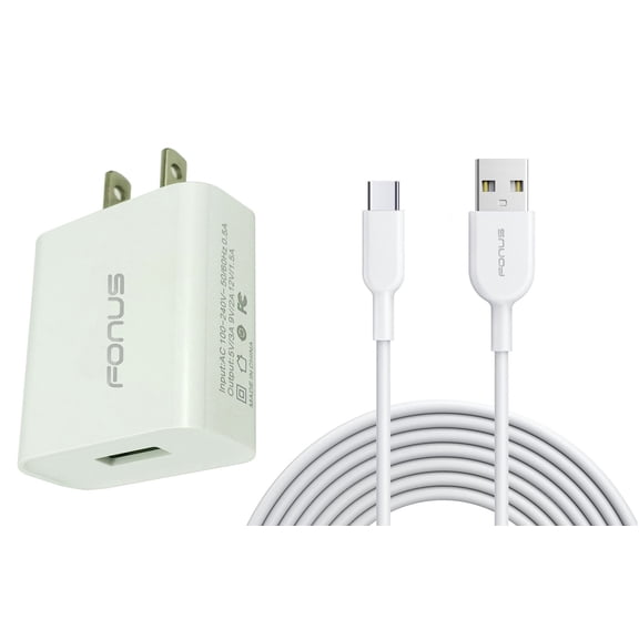 6ft Long USB-C Cable 18W Fast Home Charger for Samsung Galaxy Tab S10 Ultra (14.6" 2024)/Plus (12.4" 2024) - Type-C Cord USB Wall Adapter Power for Galaxy Tab S10 Ultra (14.6" 2024)/Plus (12.4" 2024)