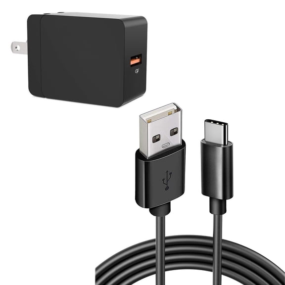 6ft Long USB-C Cable 18W Fast Home Charger for Google Pixel 8a/6a/6 Pro - Power Cord Wall AC Adapter Long Wire QC3