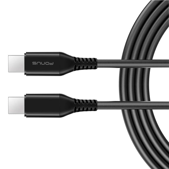 6ft Long USB-C Cable for Amazon Fire HD 10 Kids (13th Gen 2023), Fire Max 11 (13th Gen 2023) - PD Fast Charger Cord Power Wire (Type-C to Type-C) Chord Sync