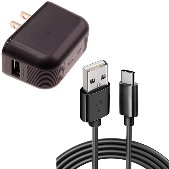 6ft Long USB-C Cable Home Wall Charger for BLU S91/Pro - Power Adapter USB-C Wire Charging Cord AC Plug