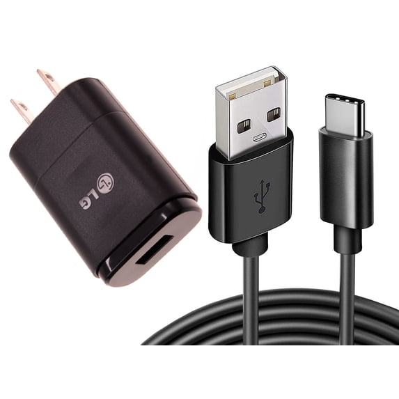 6ft Long USB-C Cable Home Wall Charger for Nokia C110/C210/C100 - Power Adapter USB-C Wire Charging Cord AC Plug