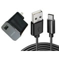 thumbnail image 1 of 6ft Long USB-C Cable Home Wall Charger for Nokia G100/G300/G310 5G - Power Adapter USB-C Wire Charging Cord AC Plug, 1 of 5