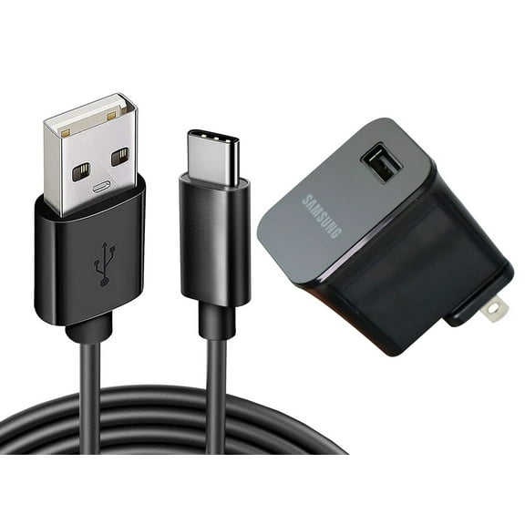 6ft Long USB-C Cable Home Wall Charger for Samsung Galaxy S25/Ultra/Plus - Power Adapter USB-C Wire Charging Cord AC Plug