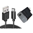 thumbnail image 1 of 6ft Long USB-C Cable Home Wall Charger for TCL 30XL, 30 XE 5G/V 5G - Power Adapter USB-C Wire Charging Cord AC Plug, 1 of 5
