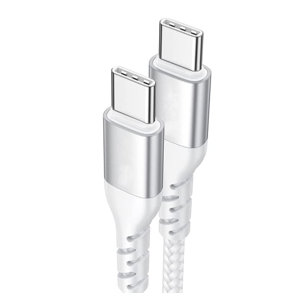 6ft Long USB-C Cable for TCL 50 XE NXTPAPER 5G, TCL 50 XL 5G Fast Charge Power Cord (Type-C to Type-C) Wire Sync for TCL 50 XE NXTPAPER 5G, TCL 50 XL 5G