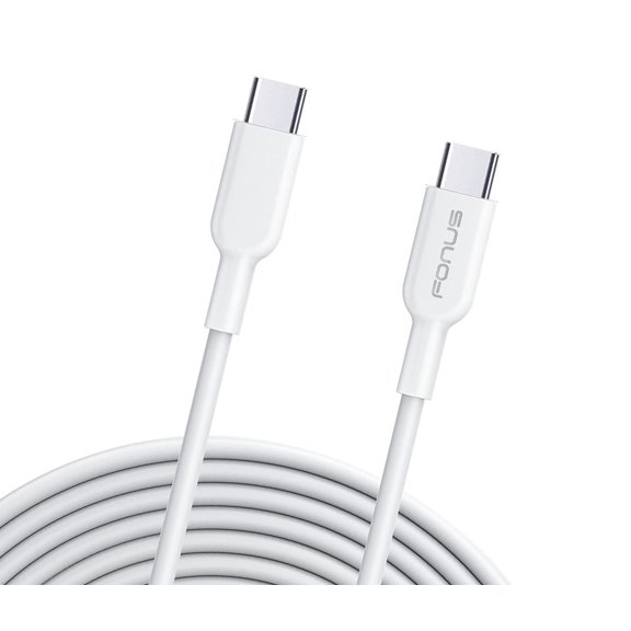 6ft Long USB-C Cable for Cricket Icon 6/5/4/3 - Fast Charger Cord Power Wire Type-C to Type-C Data Sync