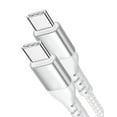 thumbnail image 1 of 6ft Long USB-C Cable for Cricket Outlast 5G, Ovation 3, Magic 2 5G - Fast Charge Power Cord (Type-C to Type-C) Wire Sync, 1 of 6