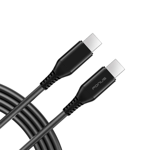 6ft Long USB-C Cable for TCL 30 T - PD Fast Charger Cord Power Wire (Type-C to Type-C) Chord for 30 T
