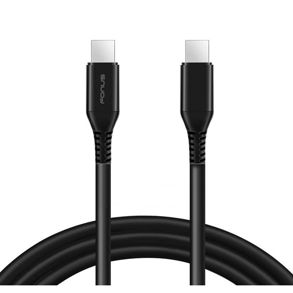 6ft Long USB-C Cable for iPhone 15/Pro/Max/Plus - PD Fast Charger Cord Power Wire (Type-C to Type-C) Chord V8O Compatible With iPhone 15/Pro/Max/Plus