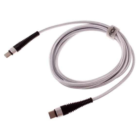 6ft PD Cable for Kyocera DuraXE Epic/DuraForce Pro 2/DuraSport 5G - Type-C to USB-C Charger Cord Power Wire Sync Braided for Kyocera DuraXE Epic/DuraForce Pro 2/DuraSport 5G