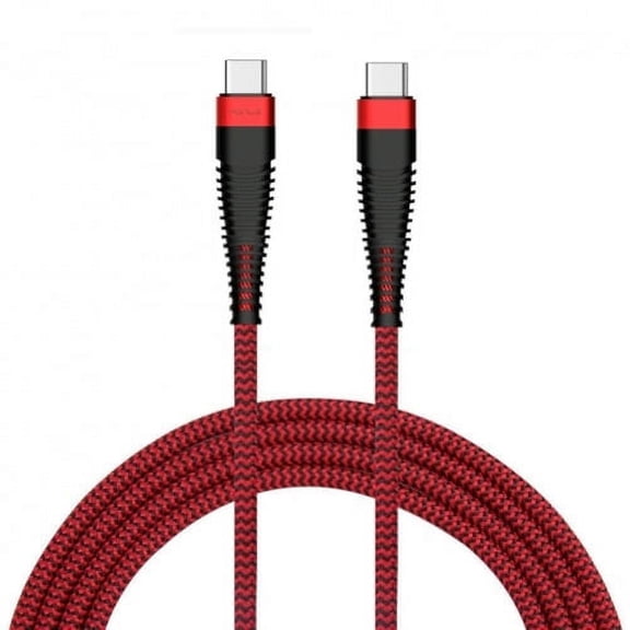 6ft PD Cable for Nokia G50/G10/G20 - Type-C to USB-C Charger Cord Power Wire Sync Braided for Nokia G50/G10/G20