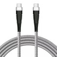 thumbnail image 1 of 6ft PD Cable for TCL NxtPaper 11/Tab 11 - Type-C to USB-C Charger Cord Power Wire Sync Braided for TCL NxtPaper 11/Tab 11, 1 of 5