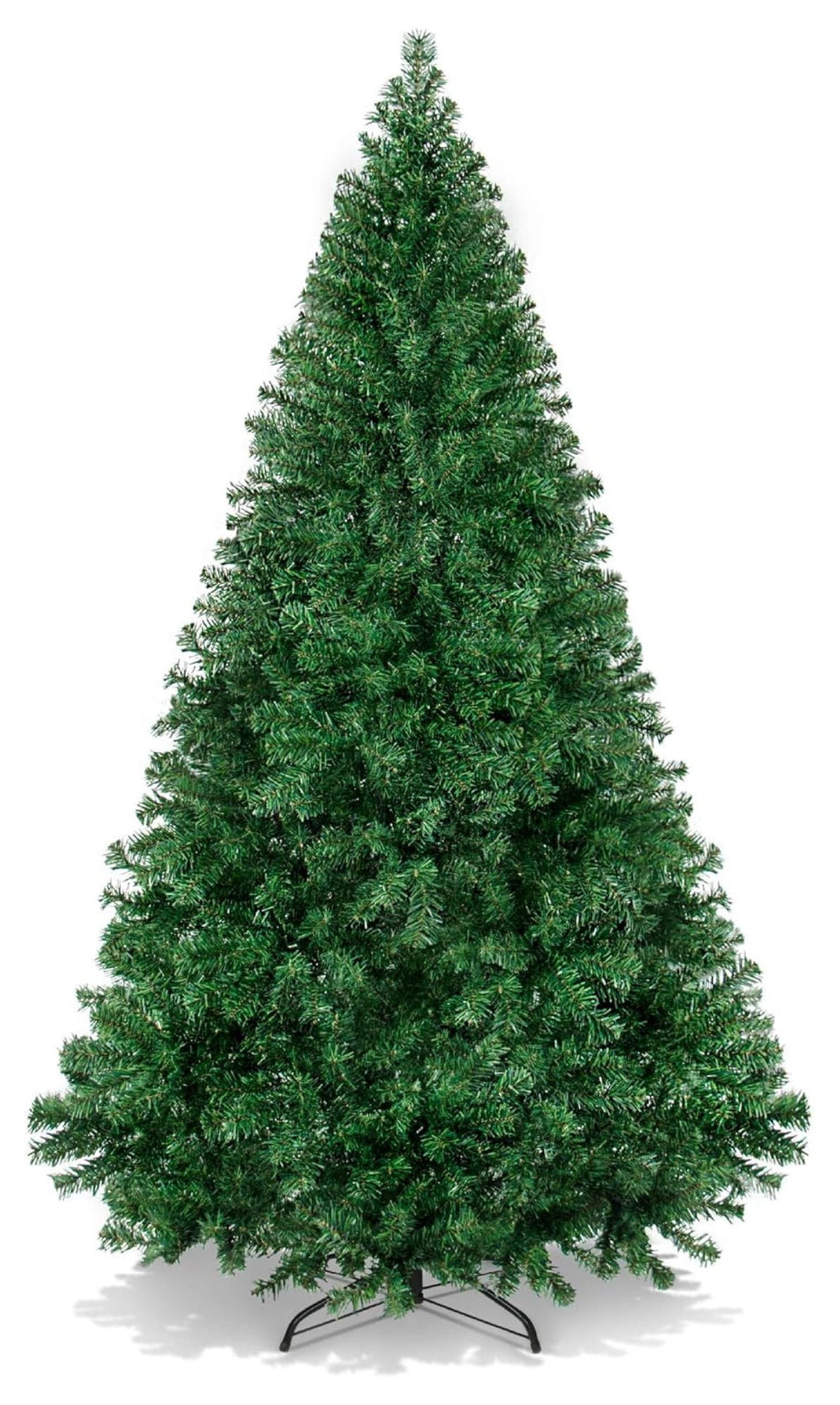 6-Foot Green Hinged Artificial Christmas Pine Tree with Metal Base