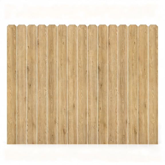6ft Premium Wood Fence Pickets (15-Pack) – Durable, Weather-Resistant, Easy Installation for Privacy & Decorative Fencing