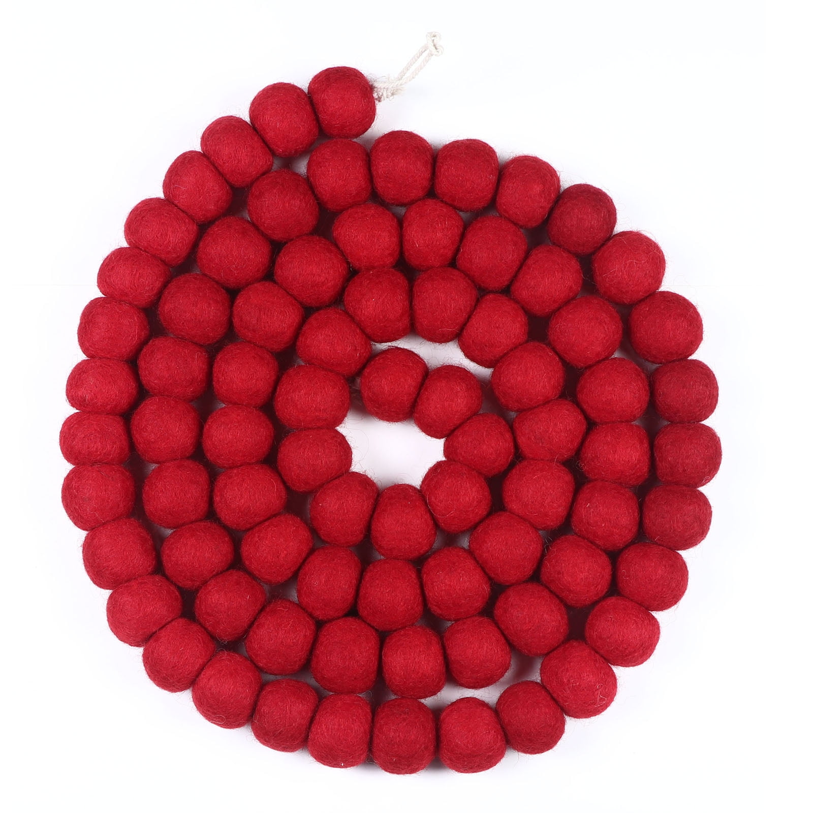 6ft. Red Felt Pom Pom Garland by Ashland-Christmas and Holiday Garland
