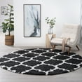 thumbnail image 1 of 6ft Round Modern Dark Gray Round Area Rugs for Living Room | Bedroom Rug | Dining Room Rug | Indoor Entry or Entryway Rug | Kitchen Rug | Alfombras para Salas 5'3'' Round, 1 of 5