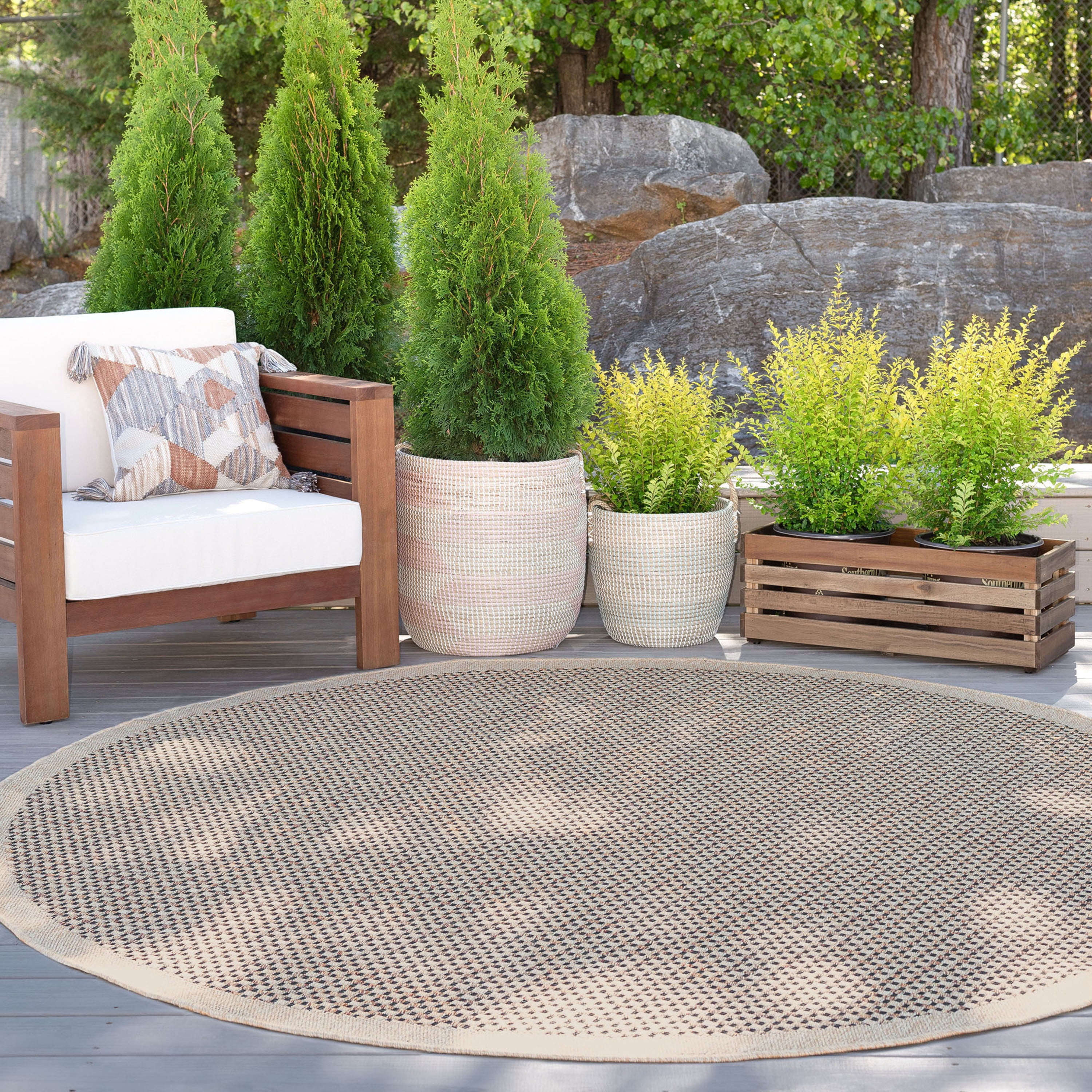 https://i5.walmartimages.com/seo/6ft-Round-Water-Resistant-Indoor-Outdoor-Rugs-Patios-Front-Door-Entry-Entryway-Deck-Porch-Balcony-Outside-Area-Rug-Patio-Beige-Basketweave-Size-5-3_c26d01e1-0f79-404d-8ab8-9118fdbfdfea.6ef730696d077e1cfff758b586c3ce9c.jpeg